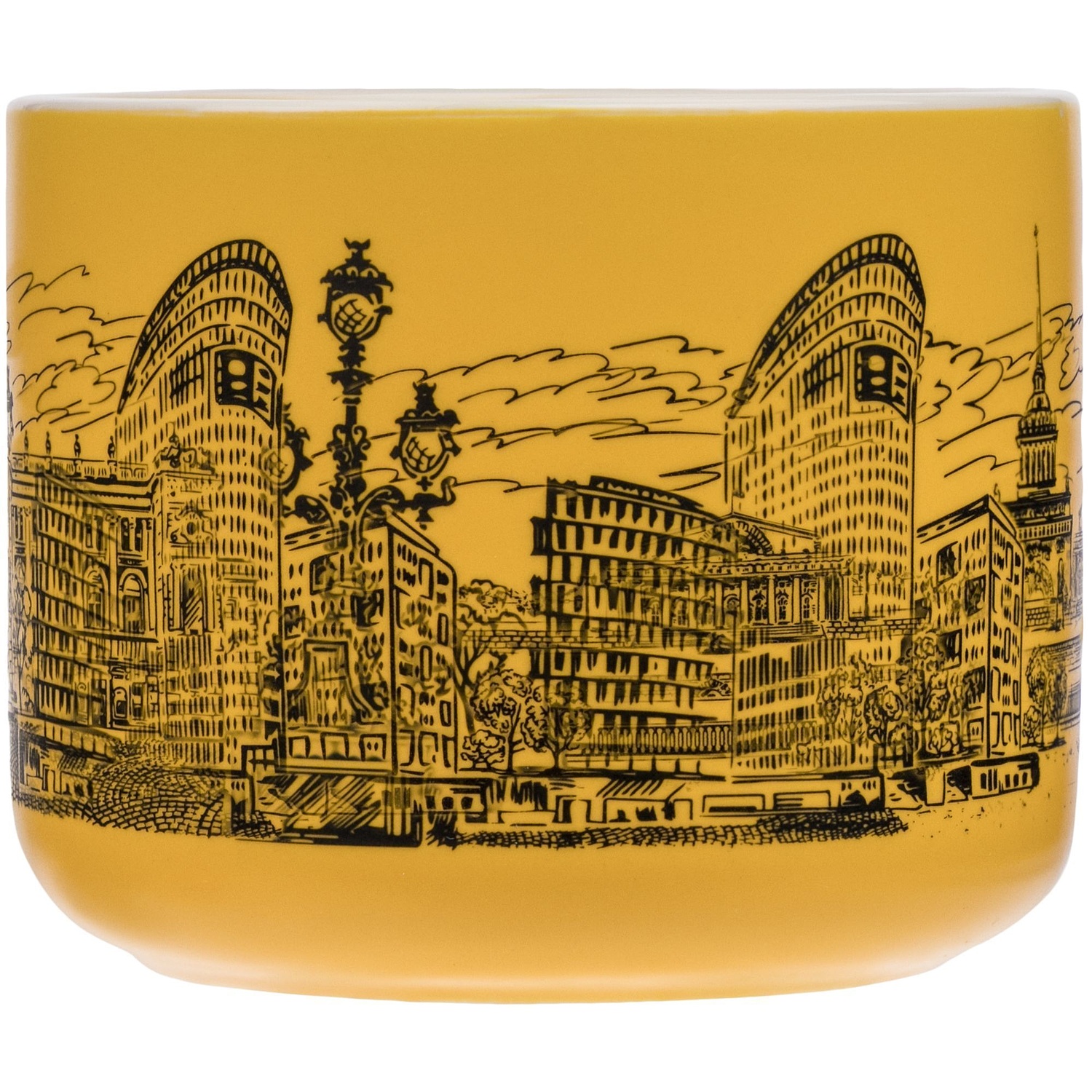 Набор Warm Vale, желтый с логотипом