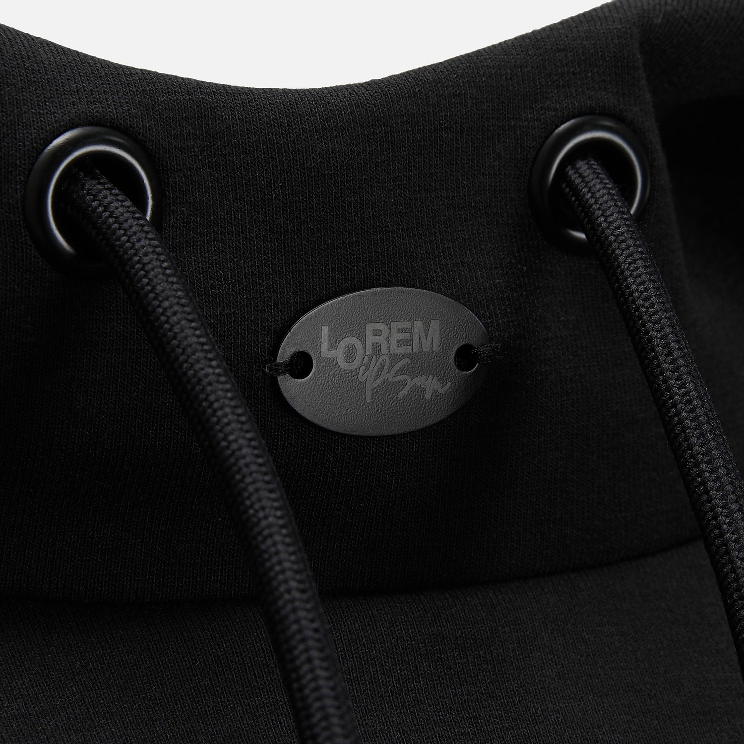 Худи унисекс Begi, черное с логотипом