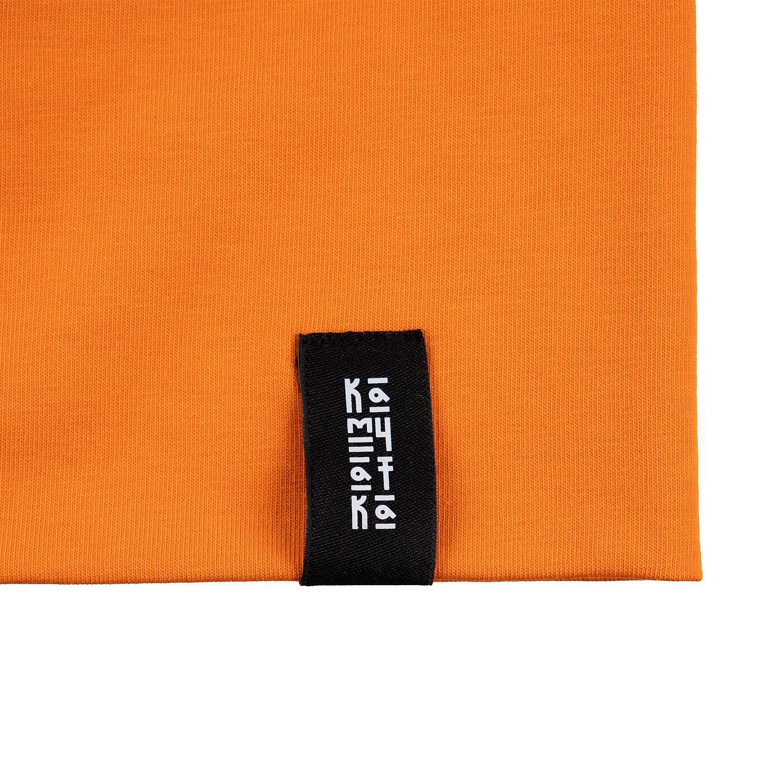 Лейбл тканевый Epsilon, S, черный с логотипом