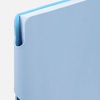 Ежедневник Flexpen Shall, недатированный, голубой с логотипом