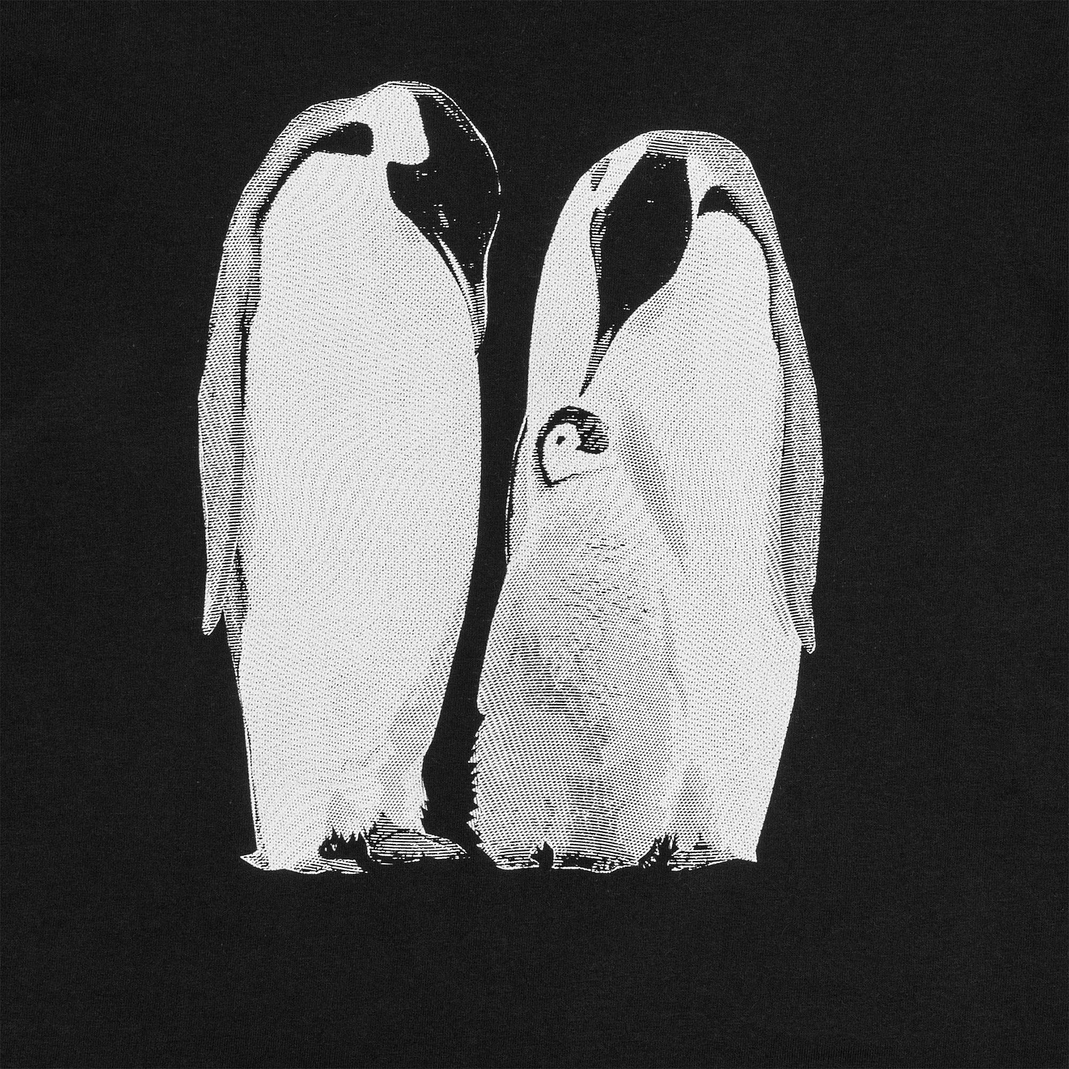 Футболка женская Imperial Women 190, черная с логотипом