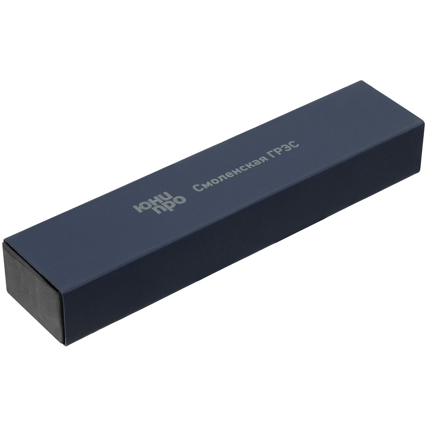 Футляр для ручки Solus, синий с логотипом