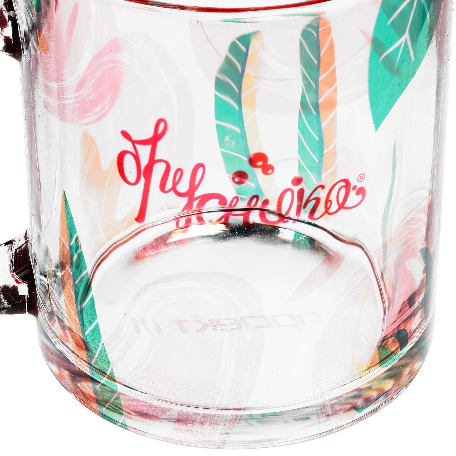 Кружка Clari для сублимационной печати, прозрачная с логотипом