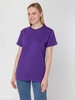 Футболка унисекс T-bolka 160, фиолетовая, размер XL