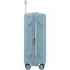 Чемодан Forza S, голубой с логотипом