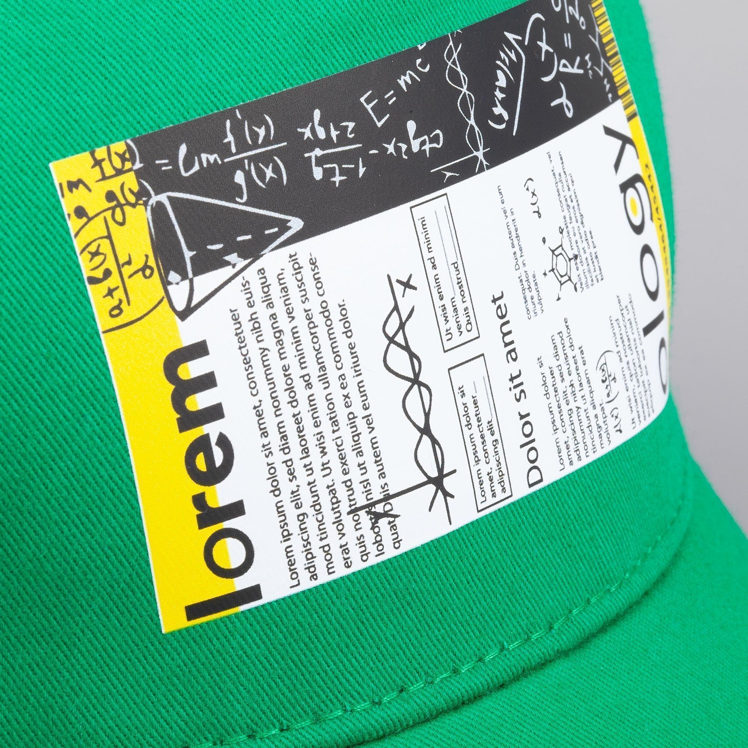 Бейсболка Convention, темно-зеленая с логотипом