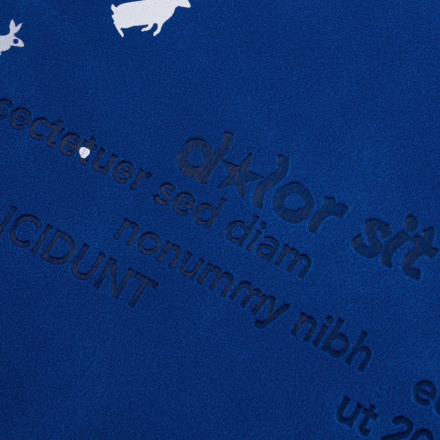 Ежедневник Urban, недатированный, ярко-синий с логотипом