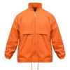 Ветровка Sirocco оранжевая с логотипом