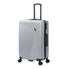 Чемодан Lama L, серебристый с логотипом