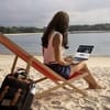 Смарт-бутылка Indico, белая с логотипом
