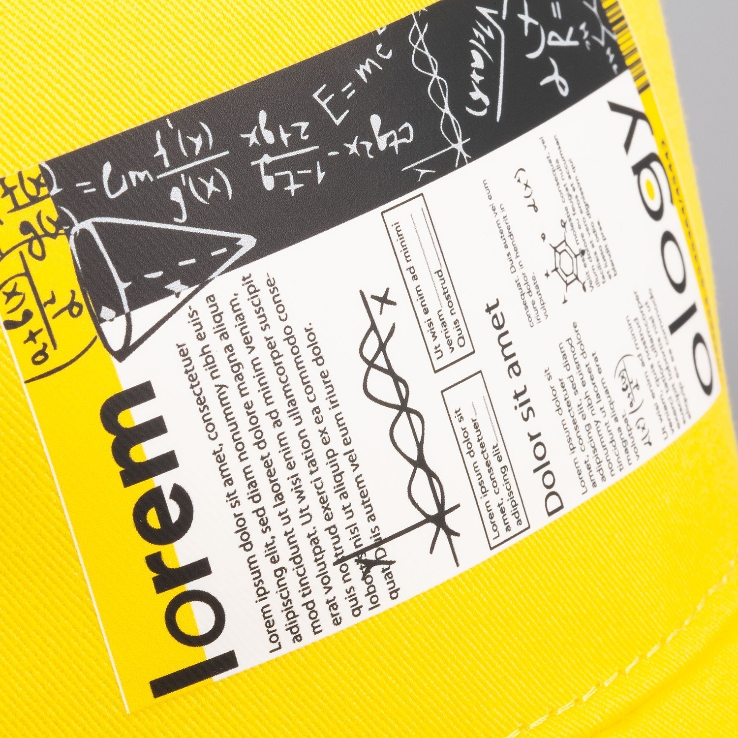 Бейсболка Convention, желтая с логотипом