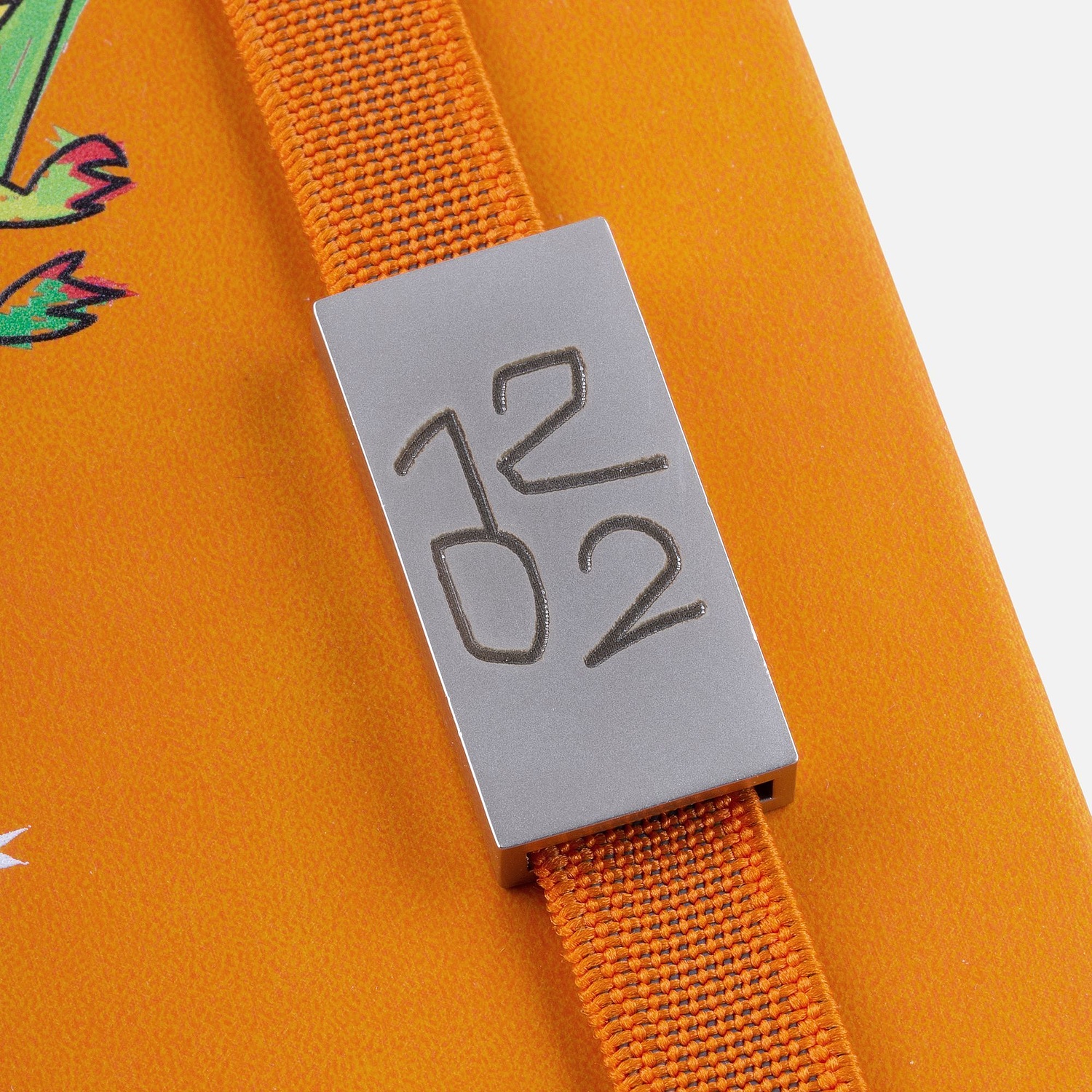 Ежедневник Urban Hard, недатированный, оранжевый с логотипом