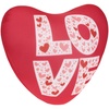 Подушка декоративная FrostyLove на заказ, сердце с логотипом