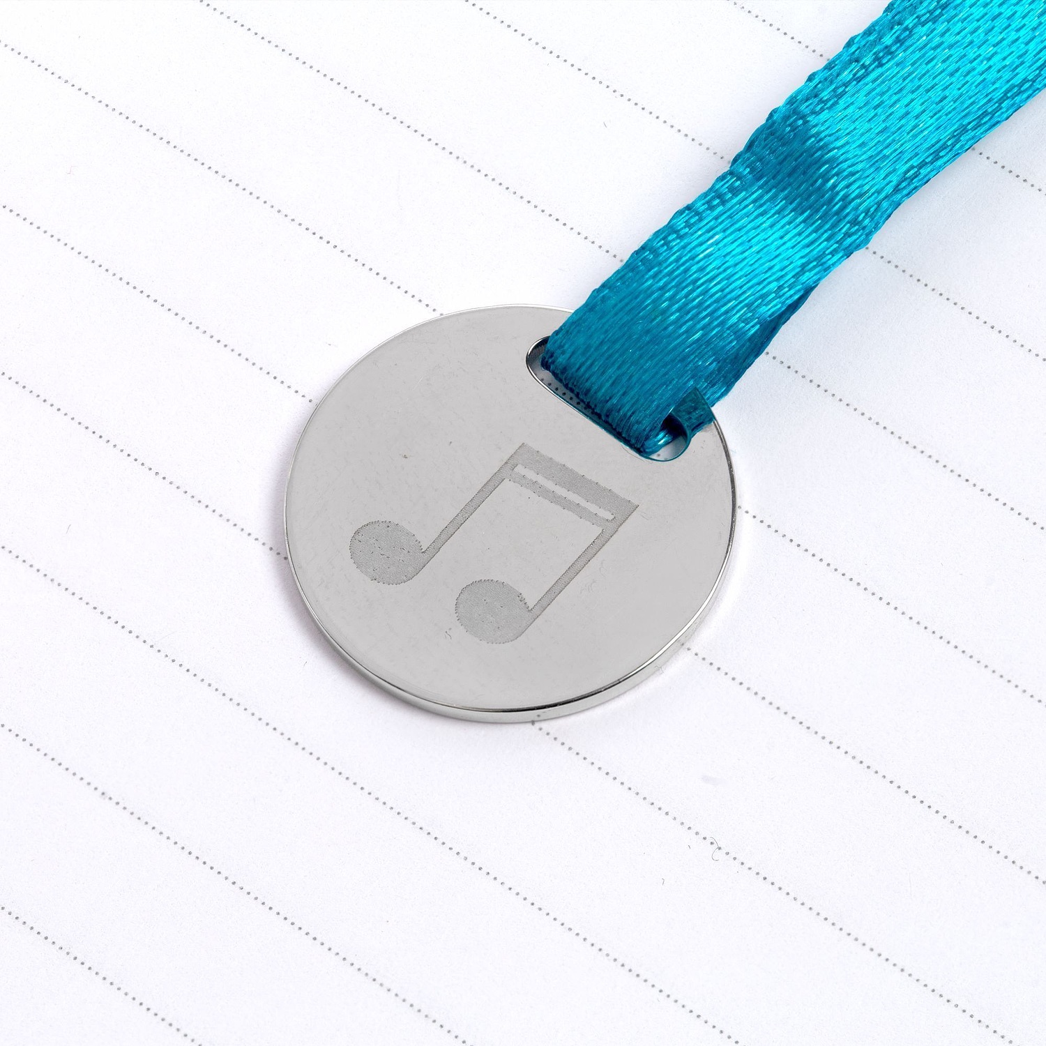 Ежедневник Lafite, недатированный, бирюзовый с логотипом