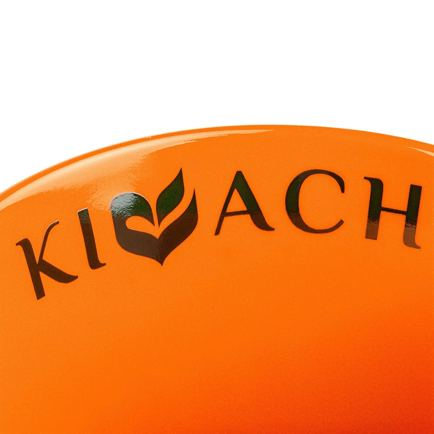 Кружка New Bell матовая, белая с оранжевым с логотипом