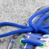 Круглый шнур Lasso L, синий, 110 см с логотипом