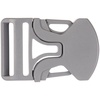Застежка-пряжка односторонняя Triden, серый с логотипом