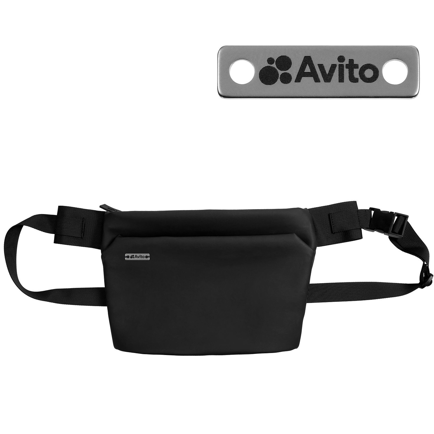 Шильдик металлический Alfa Liten, серебристый с логотипом