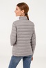 Куртка женская Wilson Women, серая с логотипом