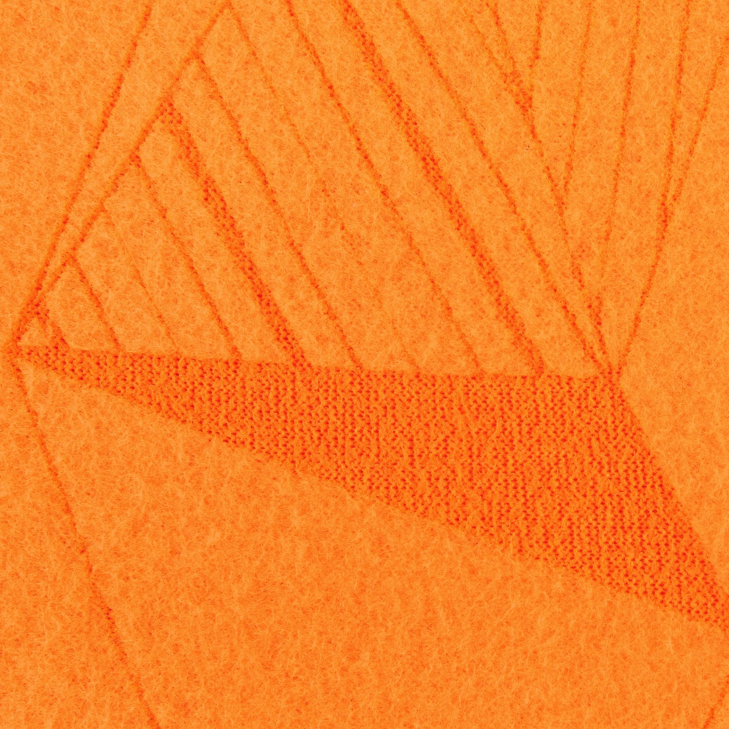 Флисовый плед Warm&Peace XL, оранжевый