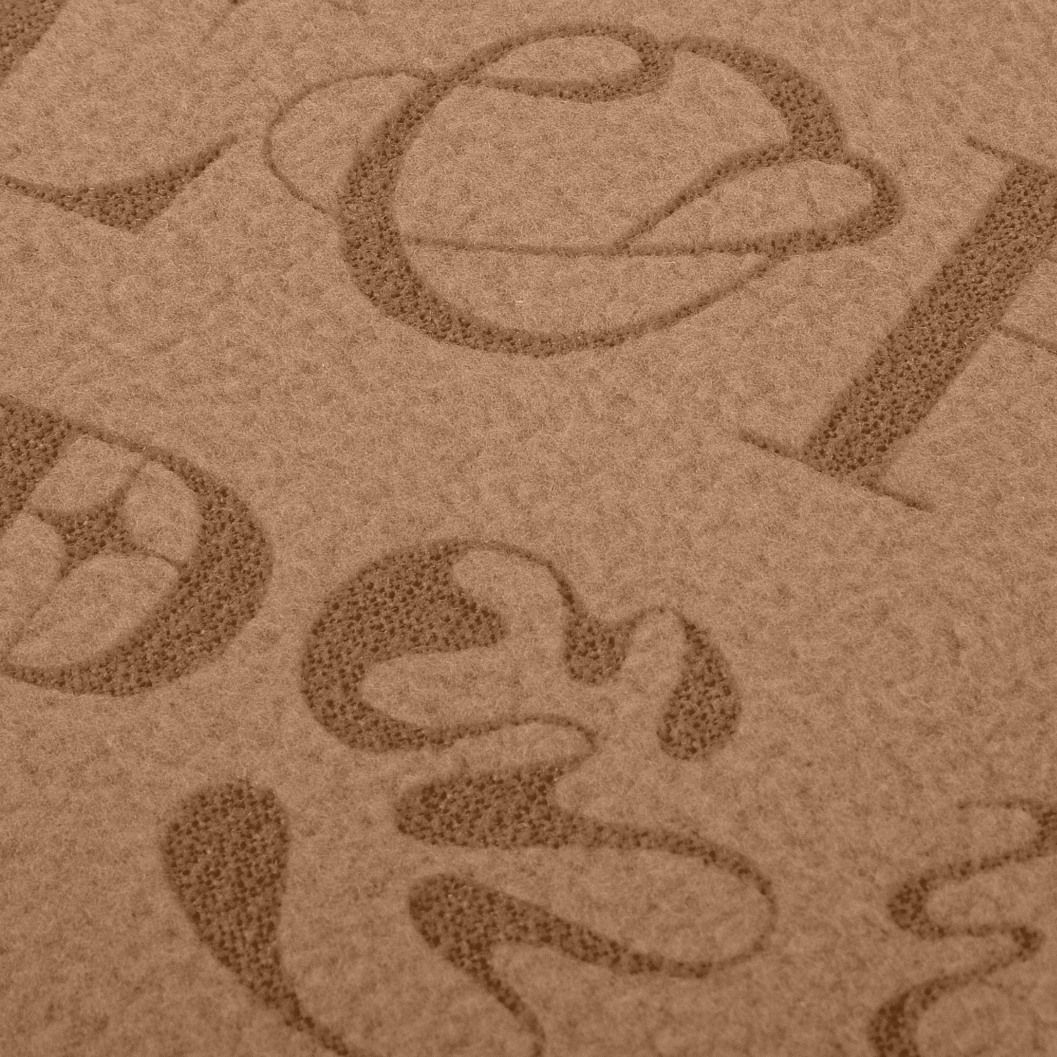 Флисовый плед Warm&Peace, бежевый