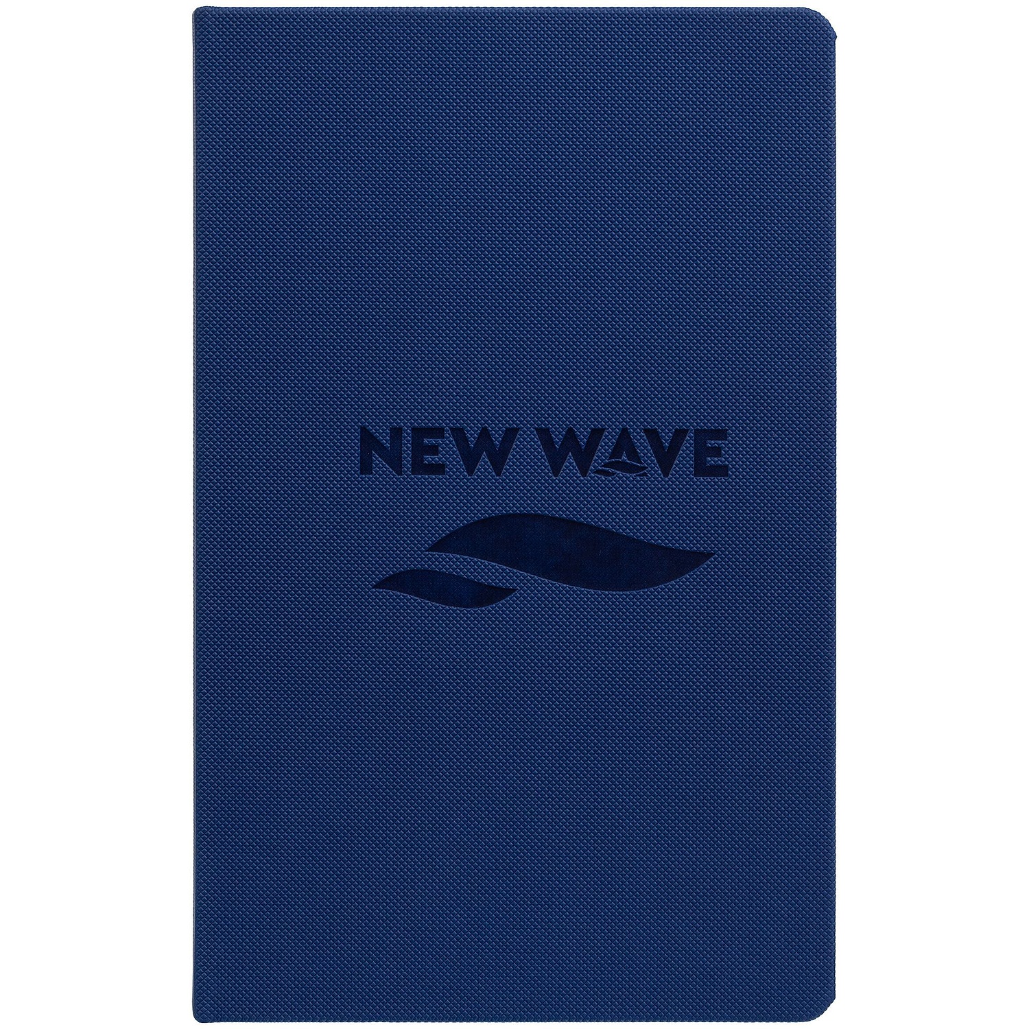 Ежедневник Grade, недатированный, синий с логотипом