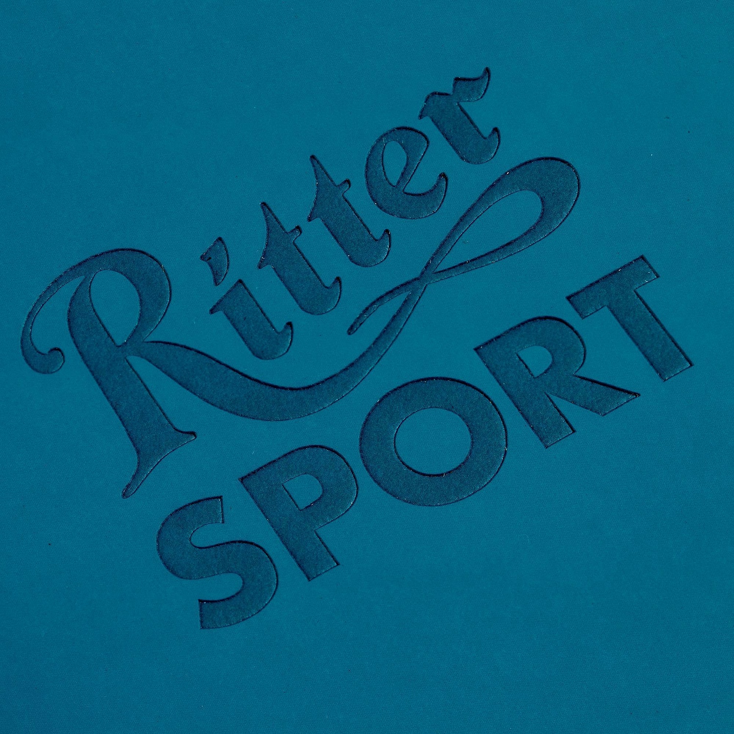 Ежедневник Shall Light, недатированный, бирюзовый с логотипом