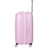 Чемодан Logoduck M, розовый с логотипом