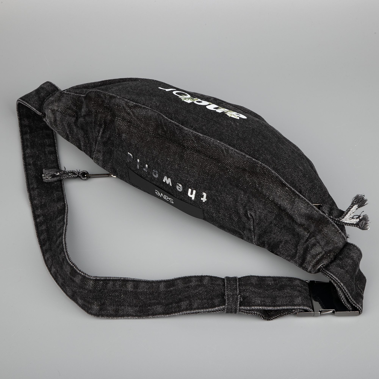 Поясная сумка W6, черная