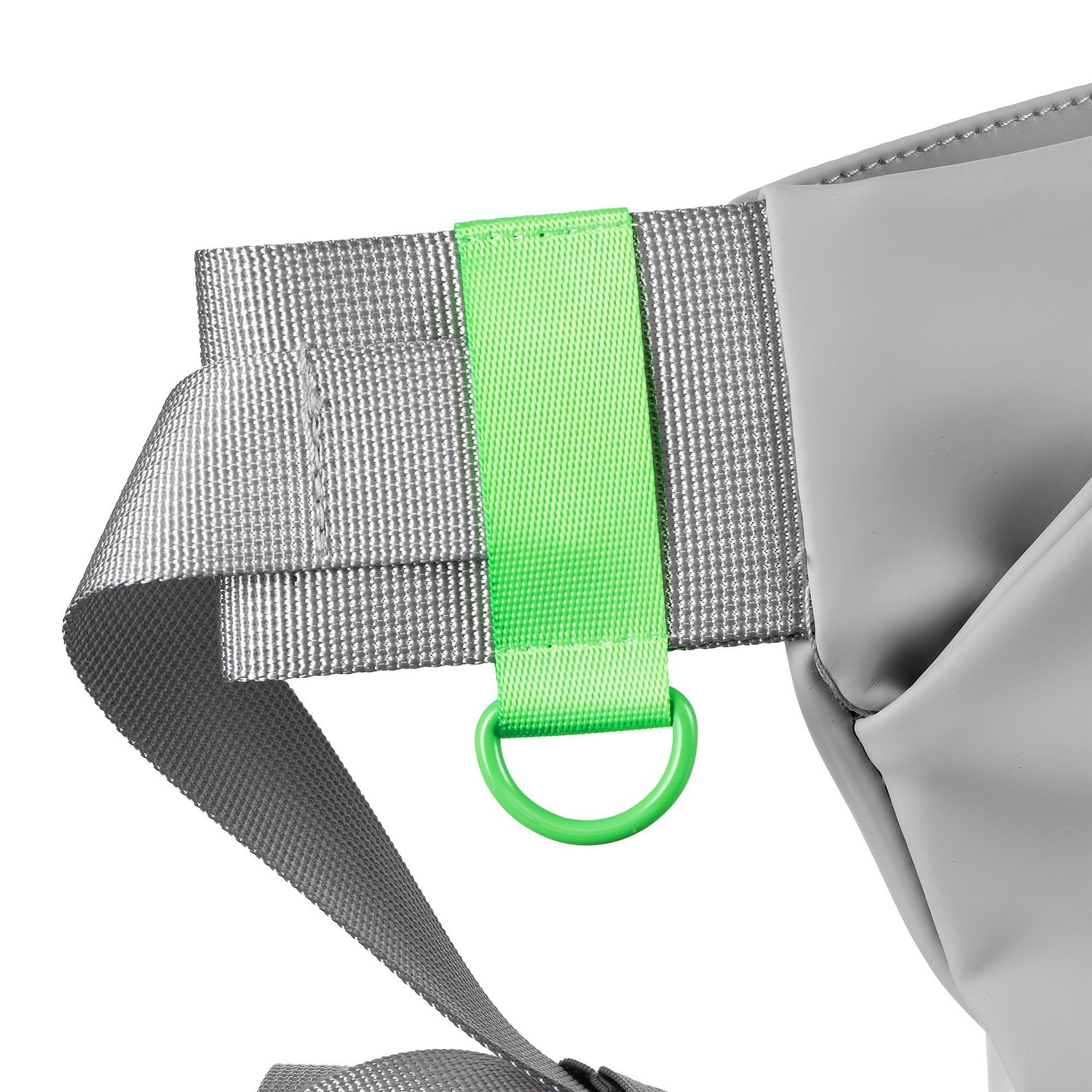 Полукольцо Semiring, М, зеленый неон с логотипом