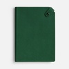 Ежедневник Espresso, недатированный, зеленый с логотипом