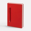 Ежедневник Magnet Shall, недатированный, красный с логотипом