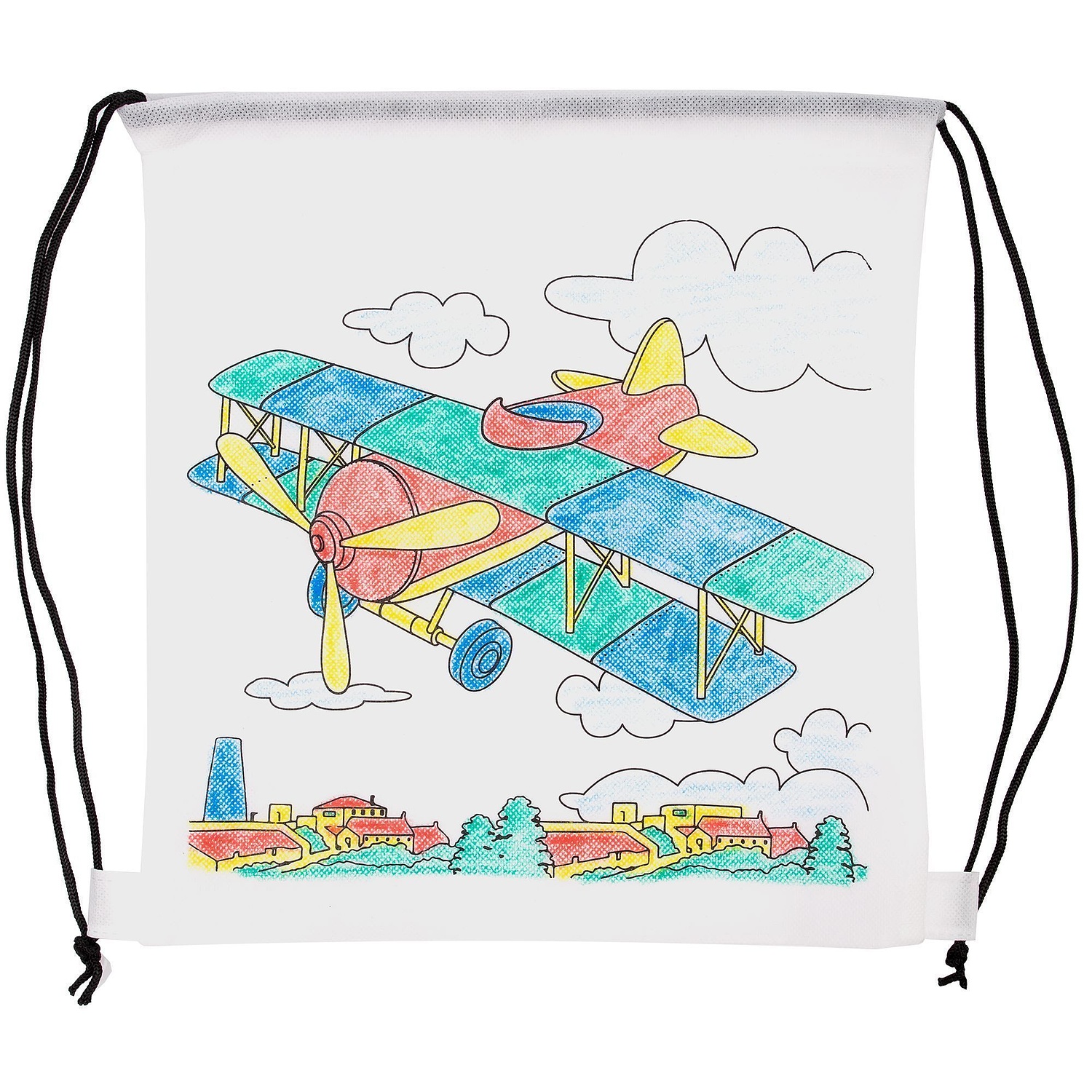 Рюкзак для раскрашивания Create, белый с логотипом