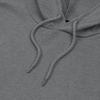 Толстовка с капюшоном унисекс Hoodie, серая (стальная) с логотипом