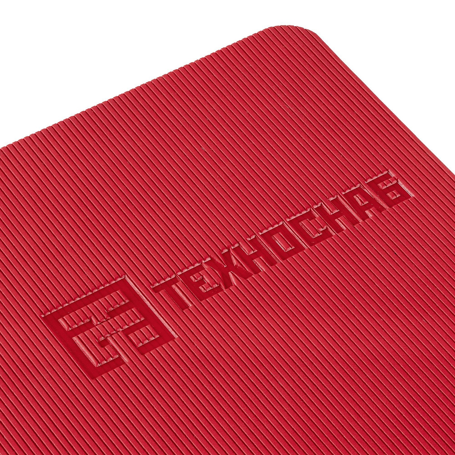 Ежедневник Vale New, недатированный, красный с логотипом