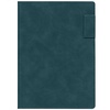 Ежедневник Lable Touch, недатированный, темно-зеленый с логотипом