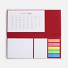 Календарь настольный Grade, красный с логотипом
