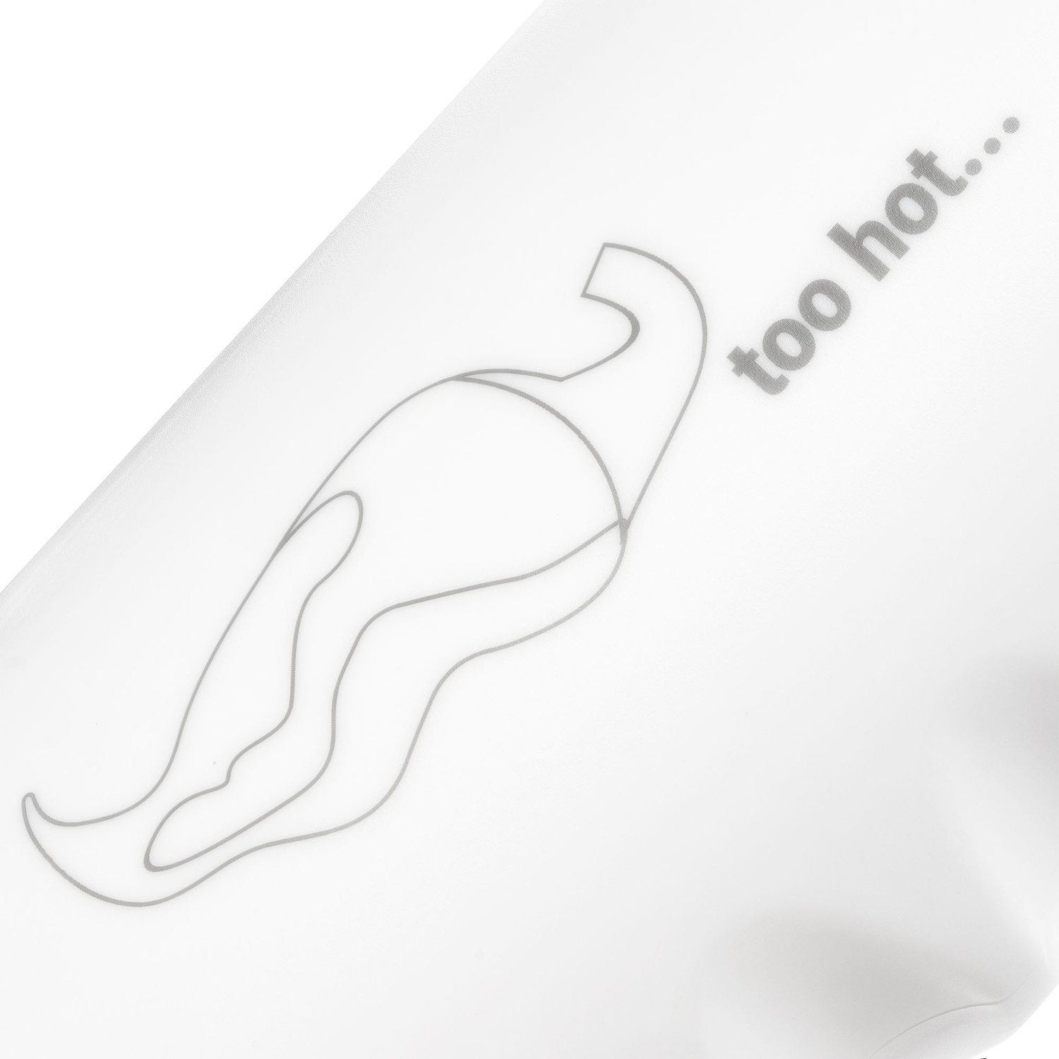 Бутылка для велосипеда Lowry, белая с синим