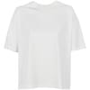 Футболка оверсайз женская Boxy Women, белая с логотипом