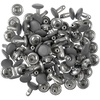 Заклепка Rivet, S, серая с логотипом