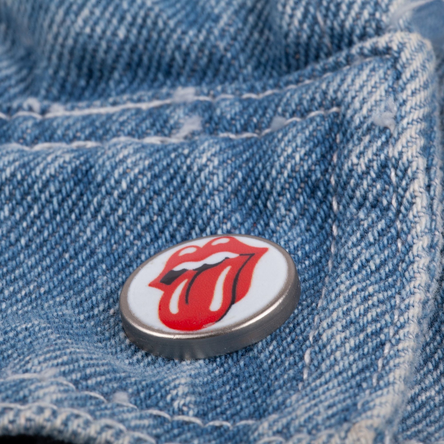 Куртка джинсовая O2, голубая с логотипом