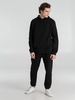 Толстовка с капюшоном унисекс Hoodie, черная с логотипом