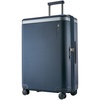 Чемодан Dynasty L, темно-синий с логотипом