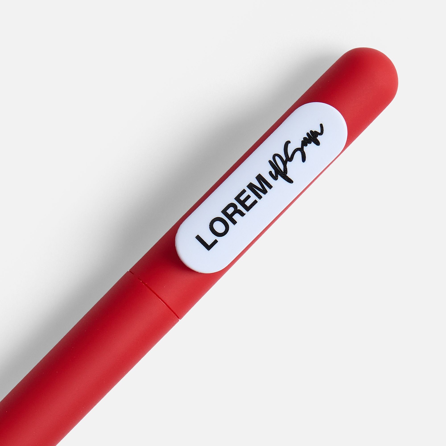 Набор Flat, красный с логотипом