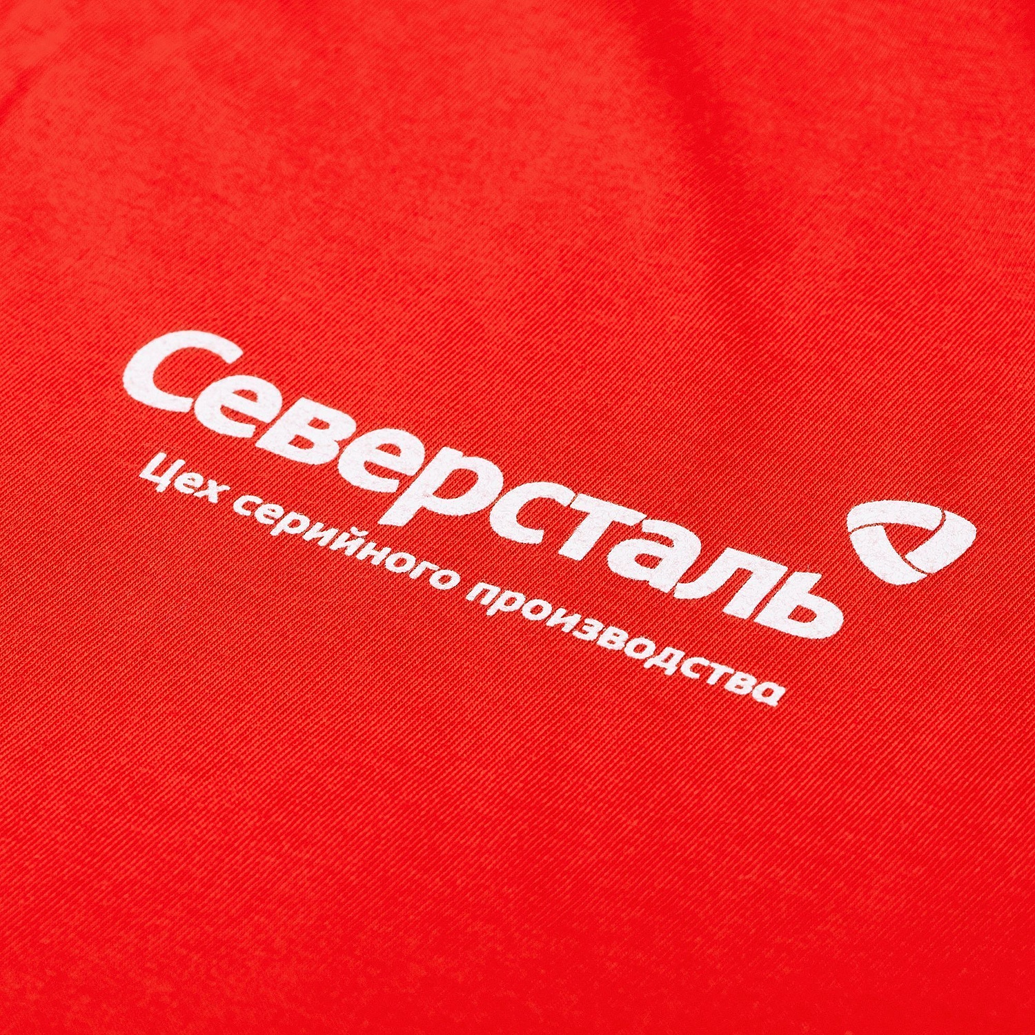 Футболка унисекс T-Bolka 160, красная с логотипом