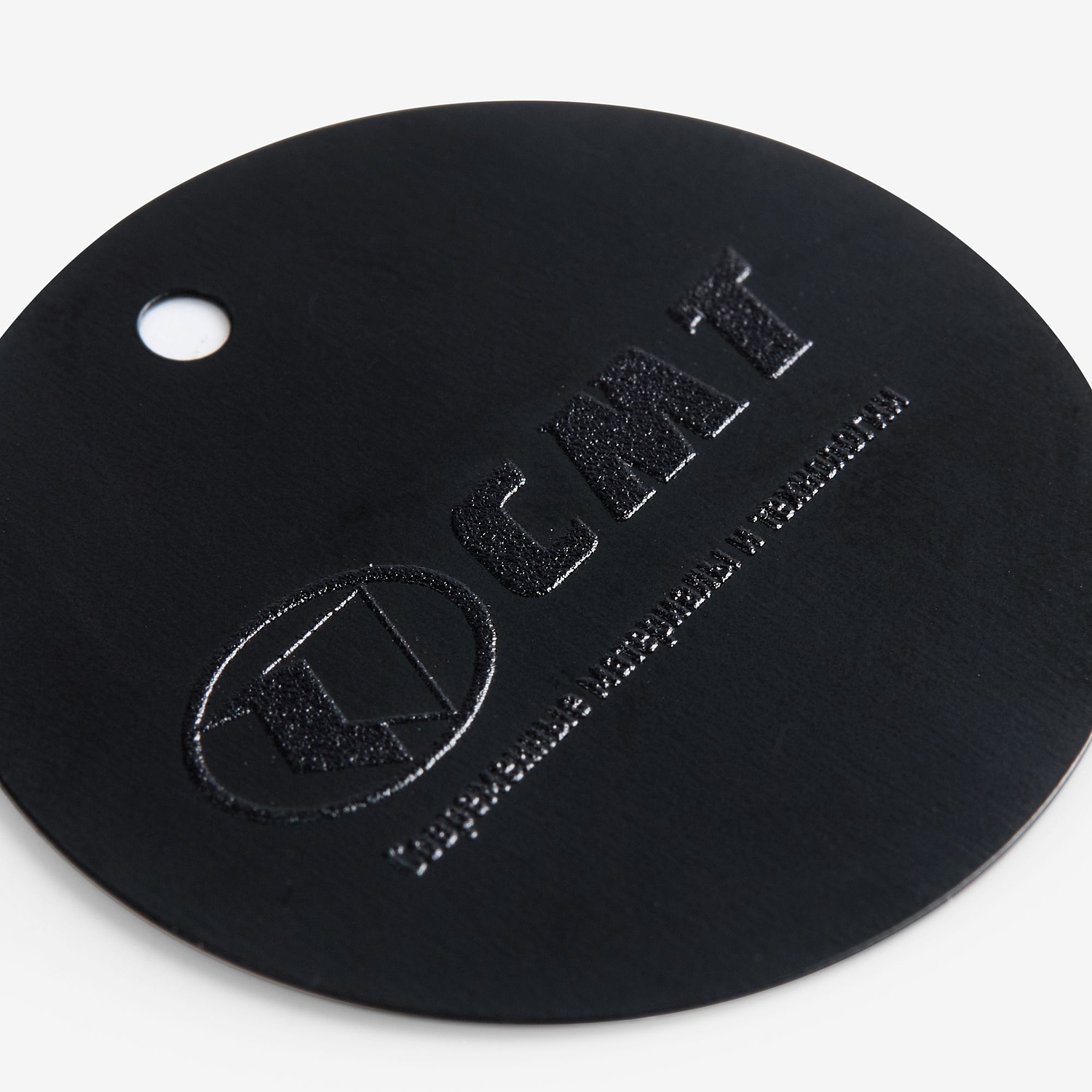 Магнитный держатель для смартфонов Winch, черный с логотипом