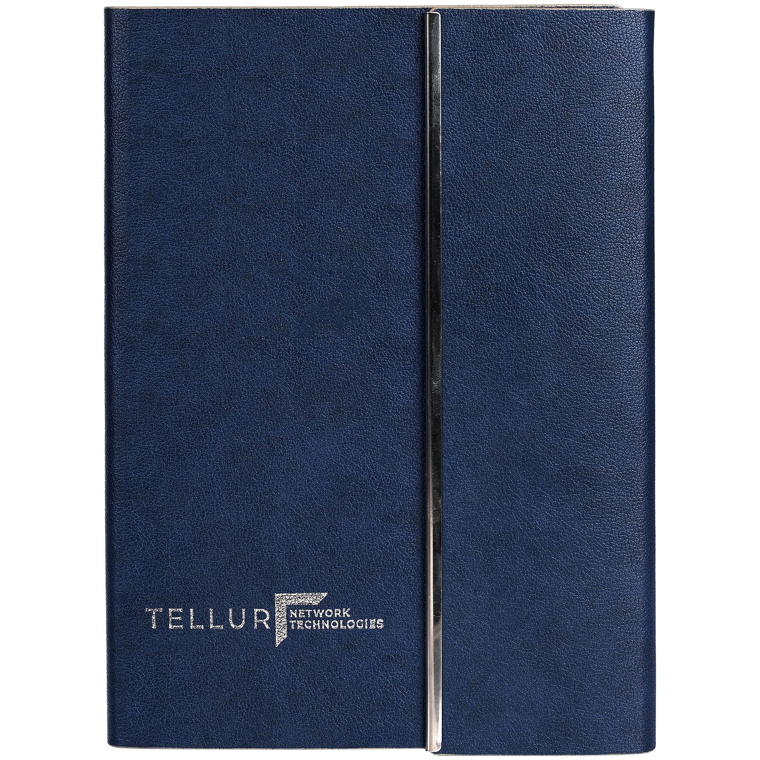 Ежедневник Petrus Flap, недатированный, синий с логотипом