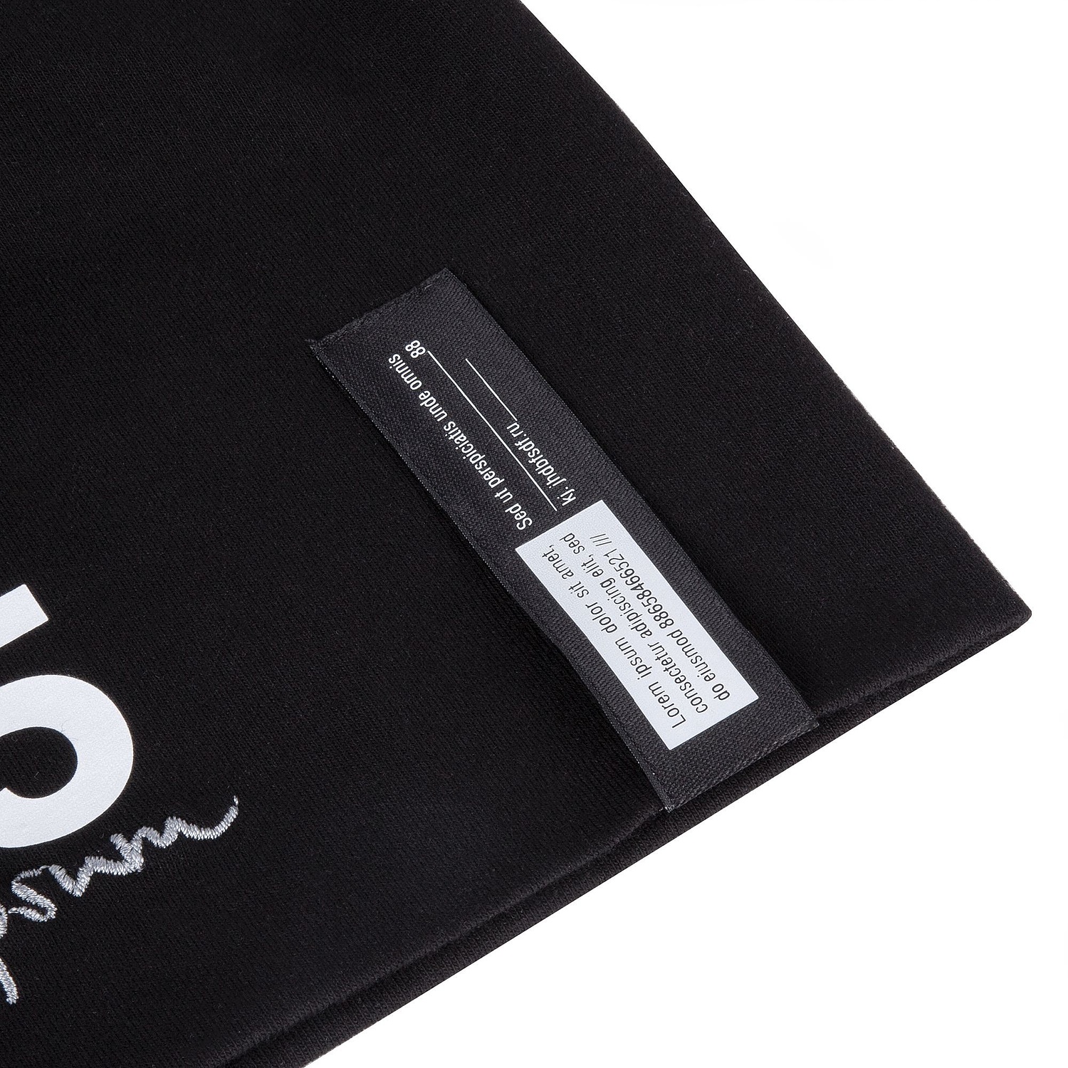 Шапка HeadOn, ver.2, черная с логотипом