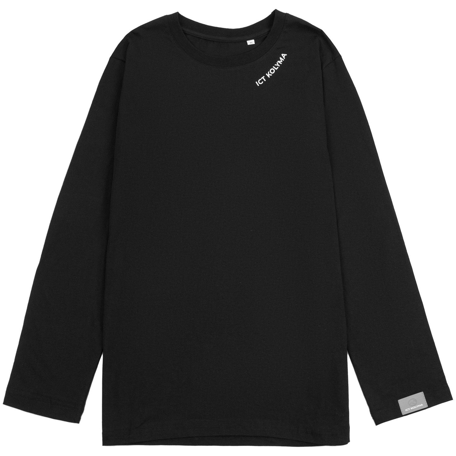 Лейбл Listra Soft Touch, серый с логотипом