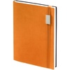Ежедневник Vivian Metal, недатированный, оранжевый с логотипом